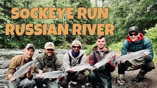 Fishing for Sockeye on the Russian River Cooper landing Alaska