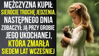 Mężczyzna kupił sierocie trochę jedzenia. Następnego dnia ją zobaczył…