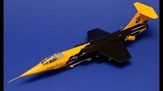Revell F-104G Starfighter Model Kit Open Box Review