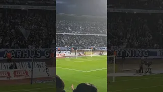 Denmark's Football Ultras 🇩🇰🤯 | AGF v. Nordsjælland in Pokalen Semi-Final