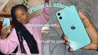 iPhone 11 UNBOXING (GREEN)