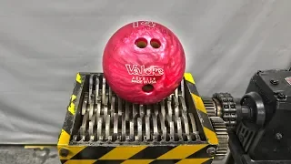 Dropping a Bowling Ball in the Shredder