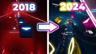 How Beat Saber Changed Over The Years (2018-2024)