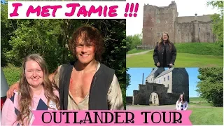 Outlander Tour | I met Sam Heughan! | Outlander Season - Behind the Scenes | SCOTLAND #outlander