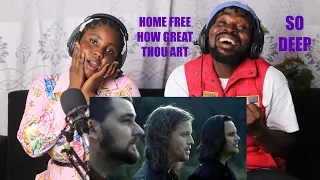 Very Emotional Her First Reaction To Home Free - How Great Thou Art