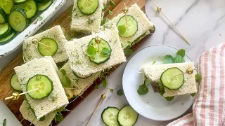 Refreshing Cucumber Sandwiches Recipe