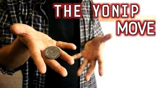 YONIP MOVE - The Modern Finger Palm Coin Vanish ( PURE SLEIGHTS )