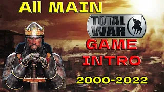 All Intros for Total War main games from 2000/2022 From Shogun up to Warhammer 3