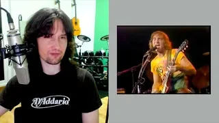 British guitarist analyses Joe Walsh's talking guitar in the early 70's!