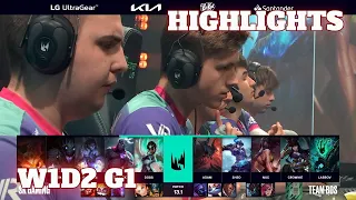 SK vs BDS - Highlights | Week 1 Day 2 LEC Winter 2023 | SK Gaming vs Team BDS W1D2