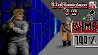 Wolfenstein 3D - 30th Anniversary Edition - Прохождение на 100% - [Без комментариев] - E4M2