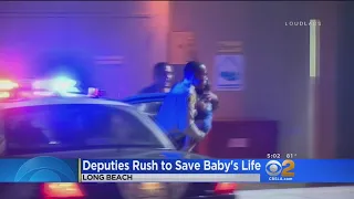 Quick-Thinking Deputies Save Life Of Unconscious Baby In Bellflower