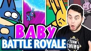 POKEMON MASTER Reacts to "Baby Pokemon Battle Royale ANIMATED"