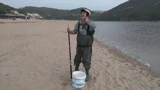 Pesca Ericeira - Manuel Caneja na Foz do Lizandro