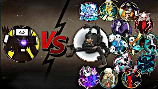 Shadow Fight 2 Titan Tv Man 3.0 Vs All Legendary Sans & Astro Toilet | Most Epic Video