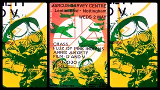 CRASS ~ Marcus Garvey Centre, Nottingham 02-05-1984