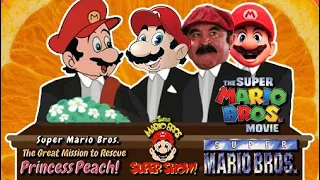 The Super Mario Bros. (1986 & 1989 & 1993 & 2023) - Coffin Dance Meme Song Cover