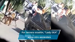 Entre jaloneos, arrestan a “Lady DEA” por amenazar a un vecino en Piedras Negras, Coahuila