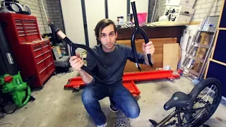 How to replace and install BMX forks