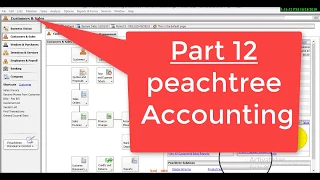 how to maintain customers on peachtree lesson 12