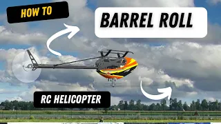 Learn how to Barrel Roll a Radio Control Helicopter!