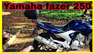 Fazer ys 250 depois de uma viagem com garupa o que eu não gostei.