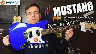 МУСТАНГ! САМЫЙ ДОСТУПНЫЙ FENDER SQUIER MUSTANG! ОБЗОР и МНЕНИЕ