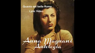 Anna Magnani - Quanto sei bella Roma