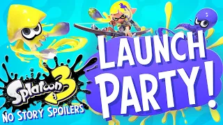 🔴SPLATOON 3 RELEASE PARTY!👀 SPOILER FREE!🦑🐙🎉 Playing with Viewers !fc