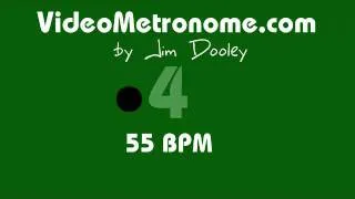 55 BPM Human Voice Metronome by Jim Dooley