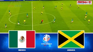 MEXICO vs JAMAICA | COPA AMERICA 2024 | FULL MATCH ALL GOALS | PES GAMEPLAY PC [FL 24]