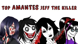 TOP AMANTES JEFF THE KILLER: NINA, JANE Y CHRIS ❤️ SUS HISTORIAS DE AMOR-ODIO❤️ | Draw My Life