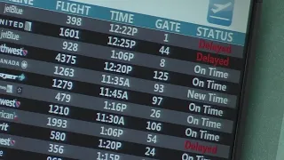 Government shutdown causes flight delays