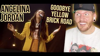 Angelina Jordan REACTION - Goodbye Yellow Brick Road Angelina Jordan America's Got Talent REACTION