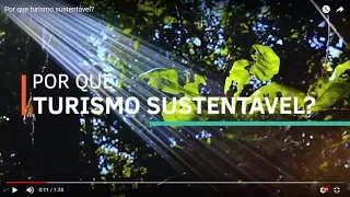 Por que turismo sustentável?