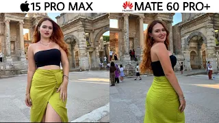 iPhone 15 Pro Max vs Huawei Mate 60 Pro Plus Camera Test