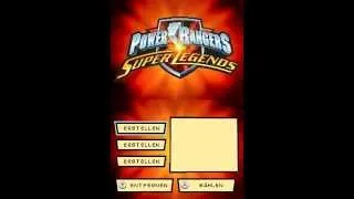 Power Rangers - Super Legends(DS)(E)(XenoPhobia) Intro(Take 4)(08-01-14)