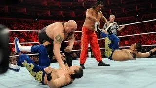 Big Show & The Great Khali vs. Primo & Epico: Raw, April 16, 2012