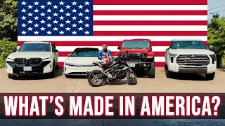 The Most “Made-in-America” Vehicles Might Surprise You.
