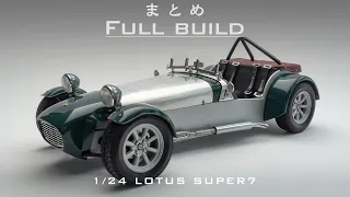 Building the TAMIYA 1/24 Lotus Super7 Plastic Model Fullbuild