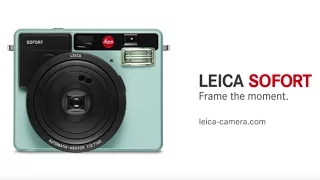 Фотоаппарат с мгновенной печатью Leica Sofort. Новости фотоаппаратов.