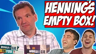 HENNING WEHN’s Empty Box | WILTY Reaction