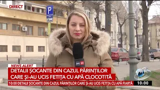 Detalii cutremurătoare din cazul părinților din Prahova care și-au ucis fetița cu apă clocotită