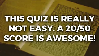 Travel Through Literary History | Are You Strong Enough To Succeed In This Quiz?