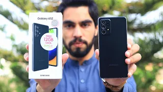 SAMSUNG GALAXY A52 UNBOXING