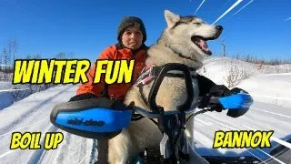 Winter Fun/ Boil Up/ Bannok