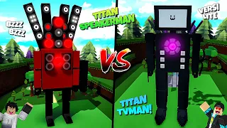 SERU!! Pertarungan Epic TITAN TVMAN VS TITAN SPEAKERMAN 🔥🔥🔥