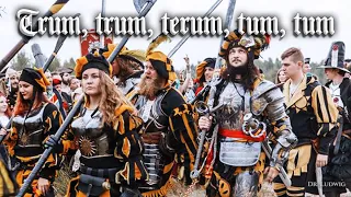 Trum, trum, terum tum tum [Landsknecht song][+English translation]