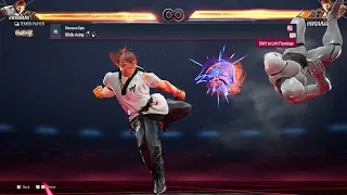 Tekken 8 - Hwoarang Move List (Launch Version)