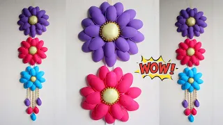 Ide Kreatif Hiasan Dinding dari Sendok Plastik Bekas ! Wall Hanging from Plastic Spoon